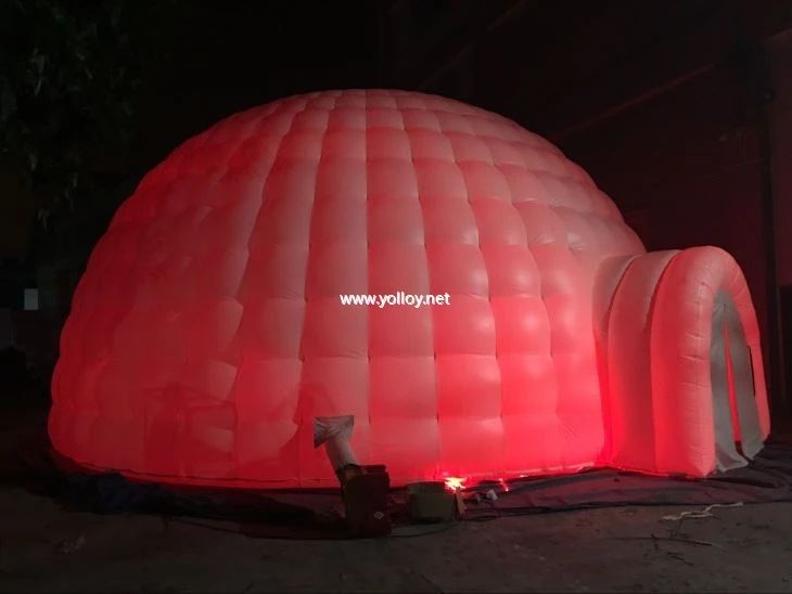 Portable Inflatable Igloo Dome Tent